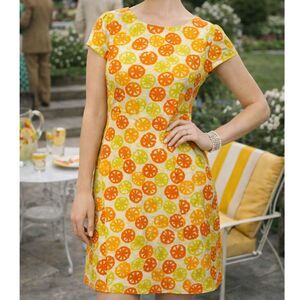 Vintage citrus dress